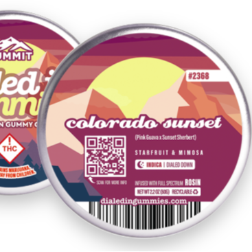 Photograph of product: Rosin Gummies- Starfruit & Mimosa