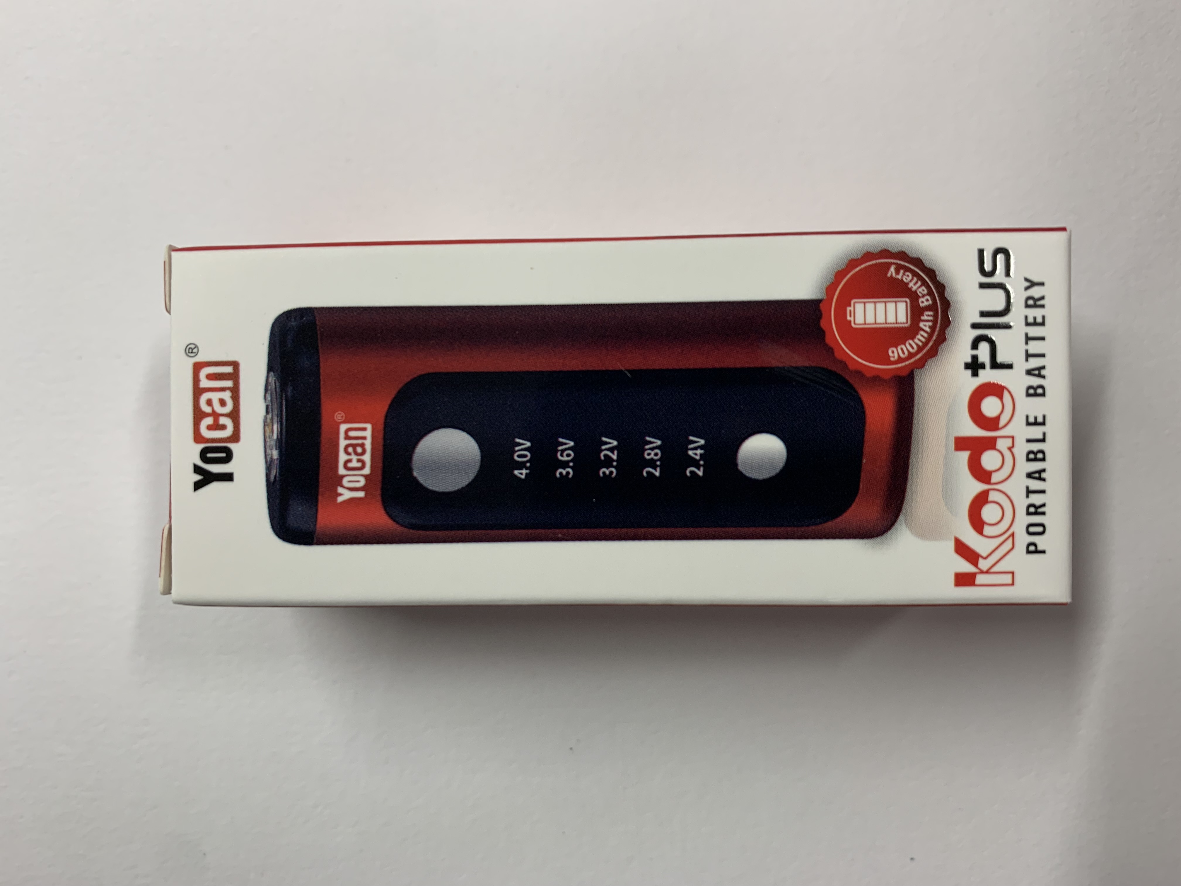 Photograph of product: Vape Batteries - Yocan - Kodo Plus 900 mAH - (Charger not Included))