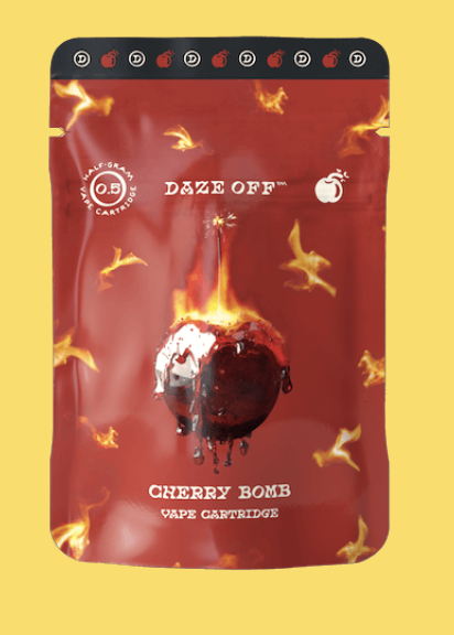 Photograph of product: Daze Off Cartridge - Cherry Bomb