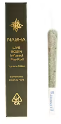 Photograph of product: G TANK X DARK RAINBOW (I/H) 1G LIVE ROSIN INFUSED PREROLL