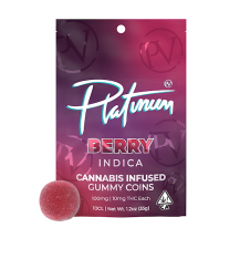 Photograph of product: Berry [I] | 100mg (10pk) Gummies | Platinum Vape
