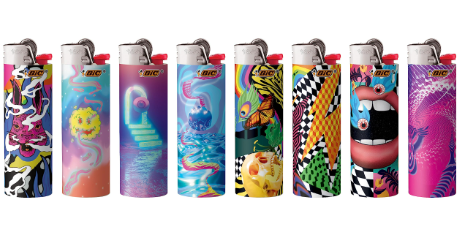 Photograph of product: Lighters - Bic Misc. Designs