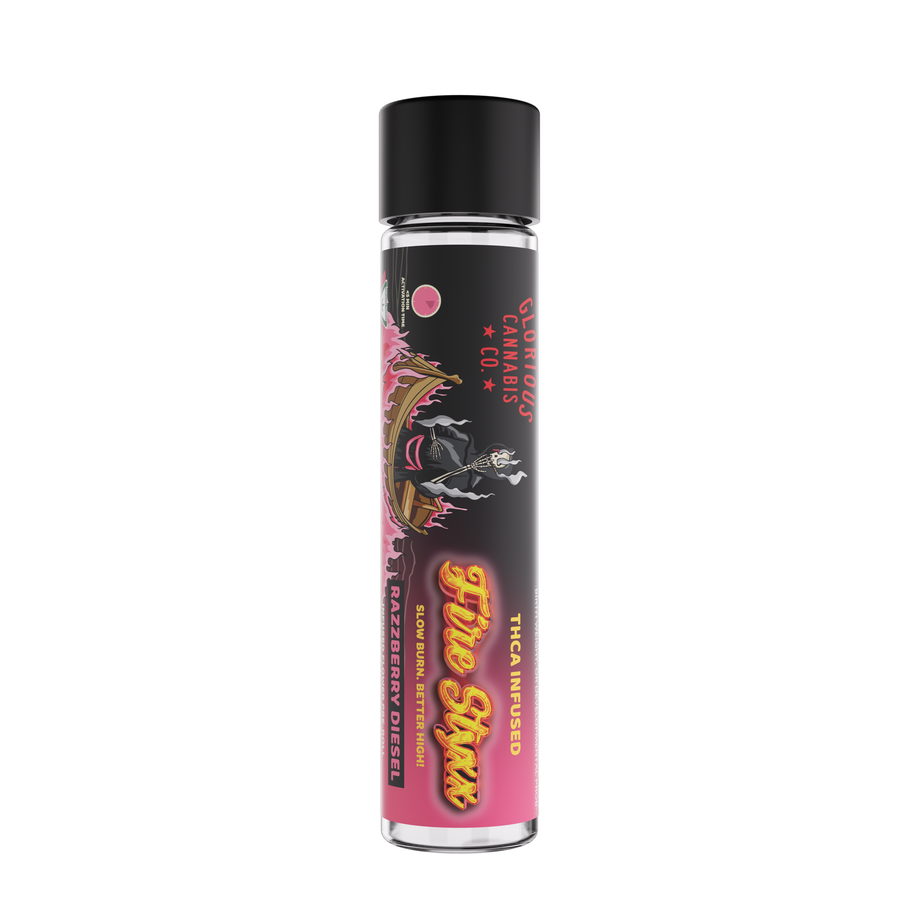 Photograph of Product: Razzberry Diesel Fire Styxx | 1G