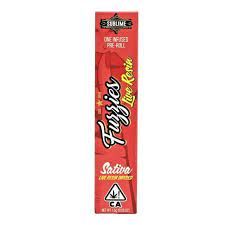 Photograph of product: D. Fuzzies 1.5g Live Resin Infused Pre Roll - Citrus Punch - 