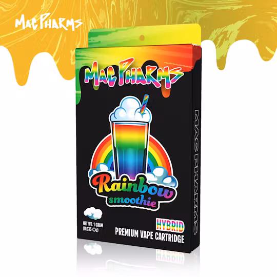 Photograph of product: Mac Pharms - Rainbow Smoothie - Vape Cart