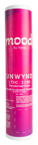Photograph of product: 2oz Transdermal Cream [1:3 TH-oui:CBD] (Unwynd)
