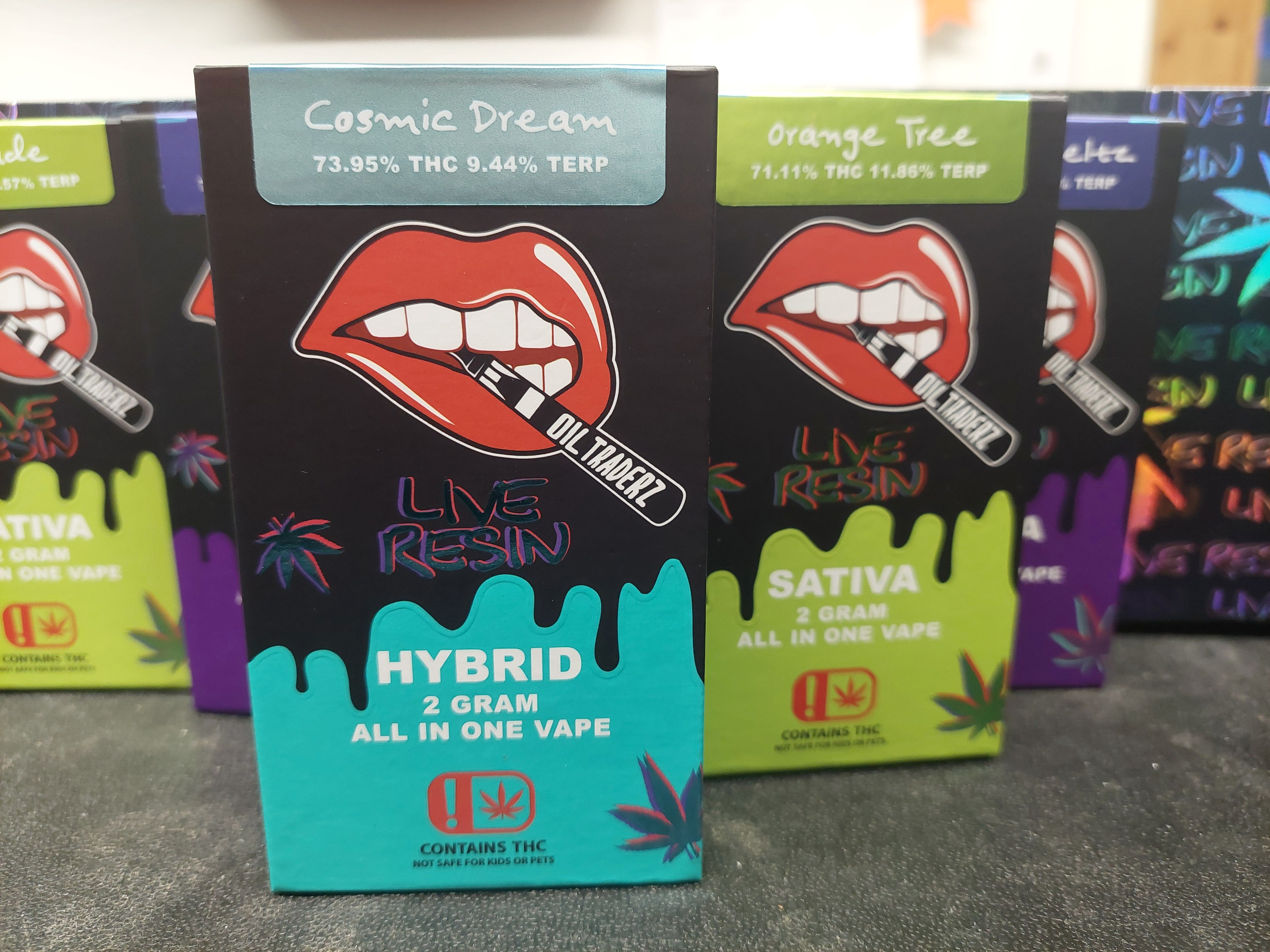 Photograph of product: VAPE OT TROP SWEETIES (S) LIVE RESIN DISPOSABLE