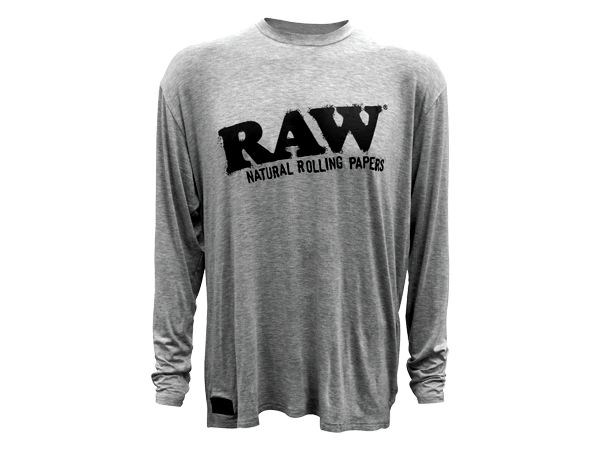 Photograph of product: RAW | Long Sleeve Shirt | Grey | Large