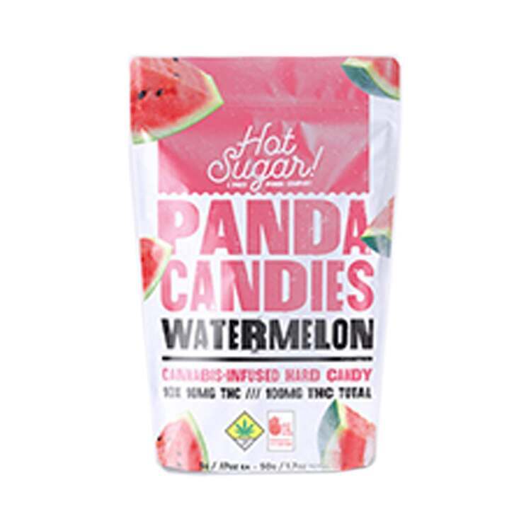 Photograph of product: Panda Candies: Watermelon - 10pk 100mg