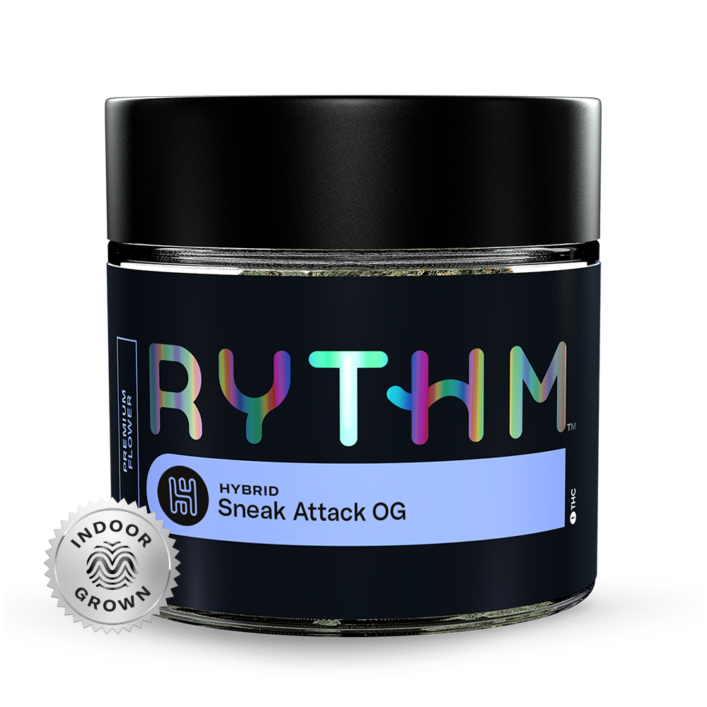 Photograph of product: Sneak Attack OG | Premium Flower | Hybrid | 7g