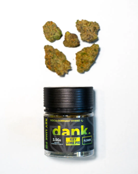 Photograph of product: Dank - Key Lime Pie - Flower - 3.5g