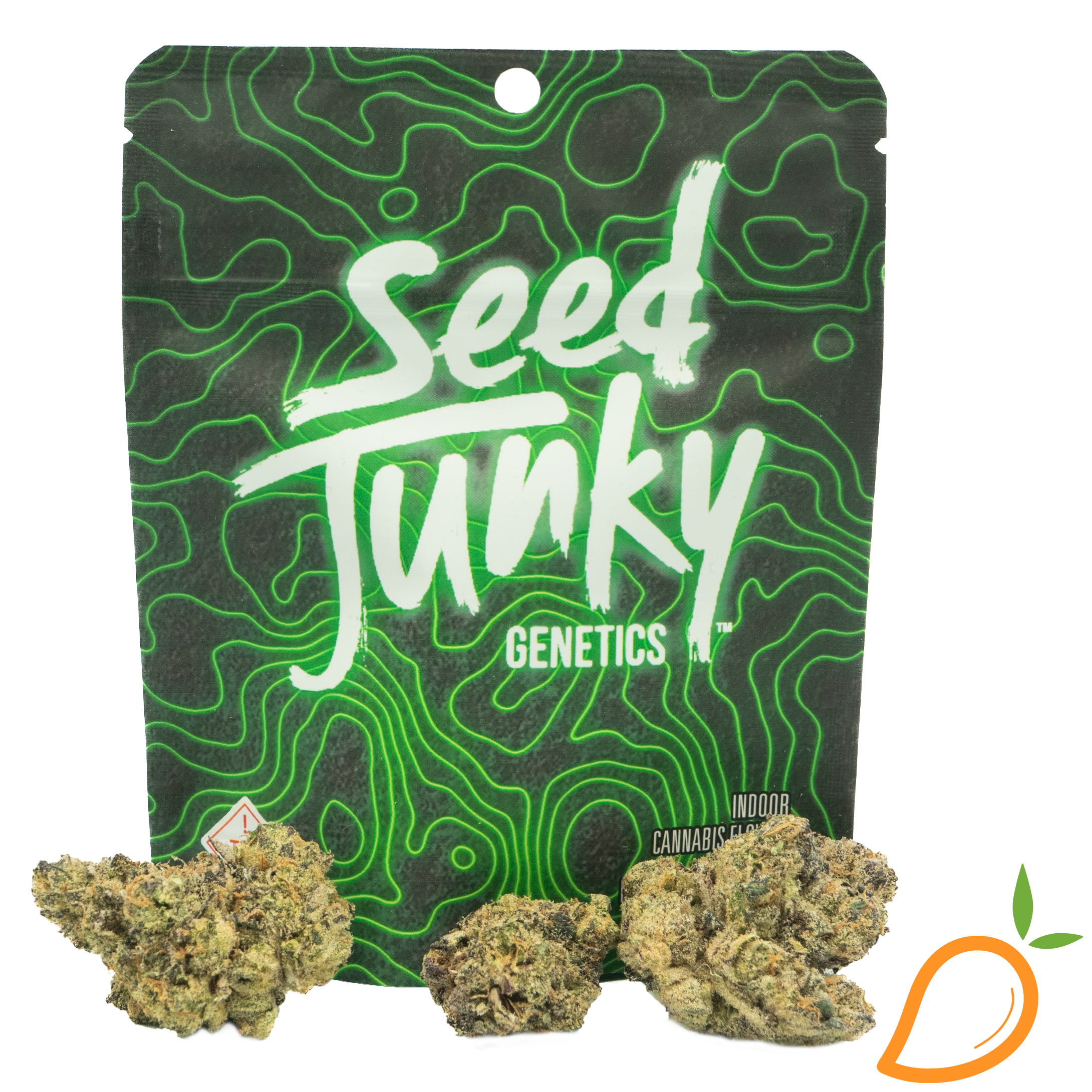 Photograph of product: 3.5g Tropical Burst Prepackaged Flower Seed Junky