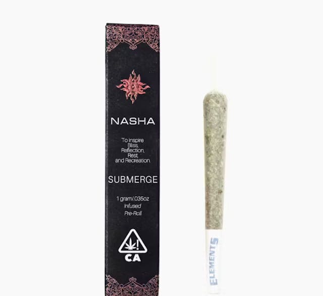 Photograph of product: Nasha | Submerge: Mule Fuel x GovernMint Oasis Live au chocolat Pre-roll - 1g - 