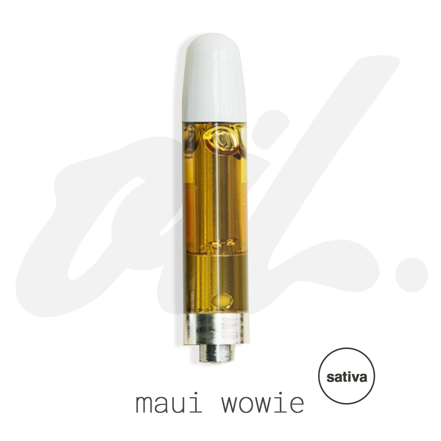 Photograph of product: Oil Maui Wowie Oui'd Cartridge 1000mg