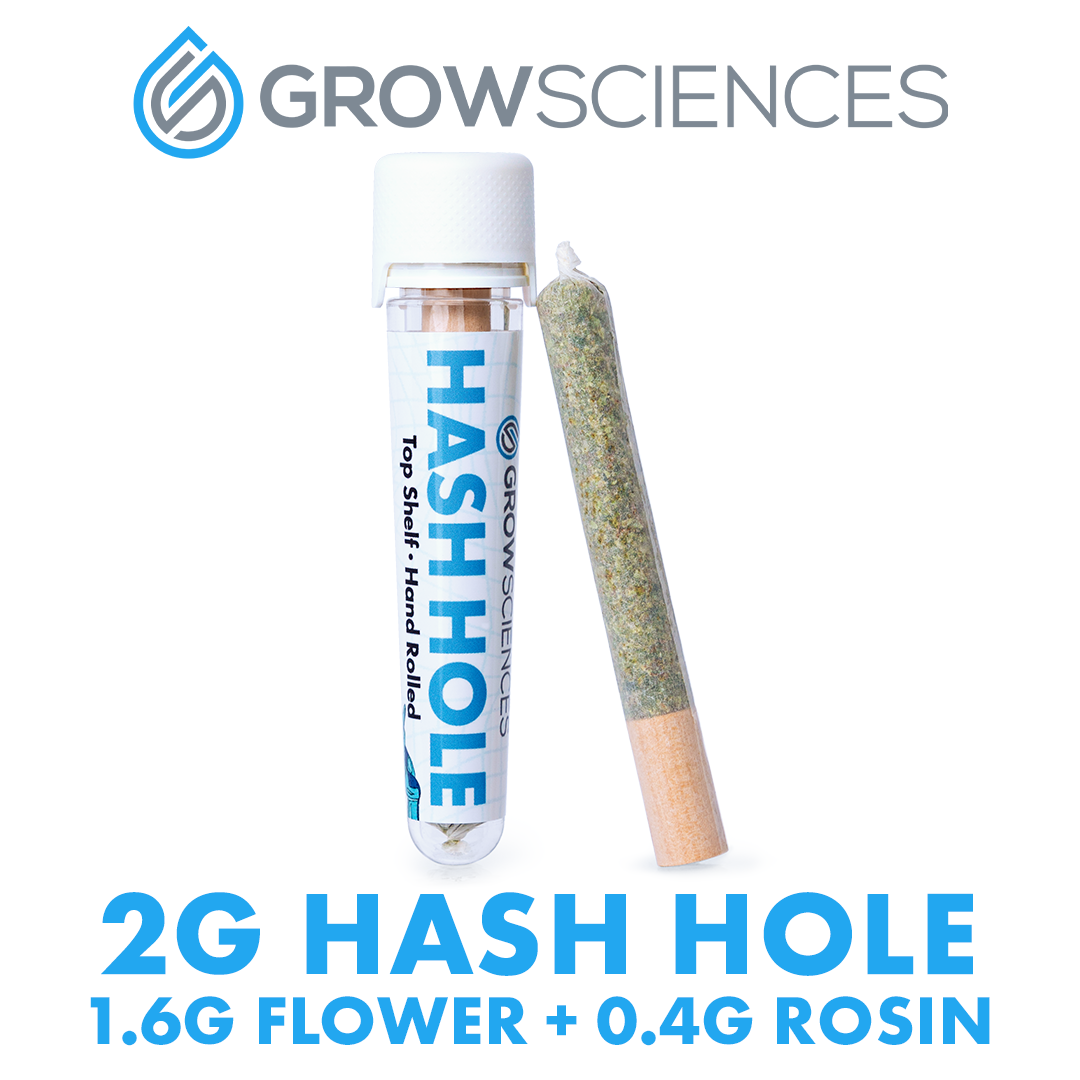Photograph of product: Coltdogg OG + Terp Daddy Live Rosin au chocolat Hole Pre Roll