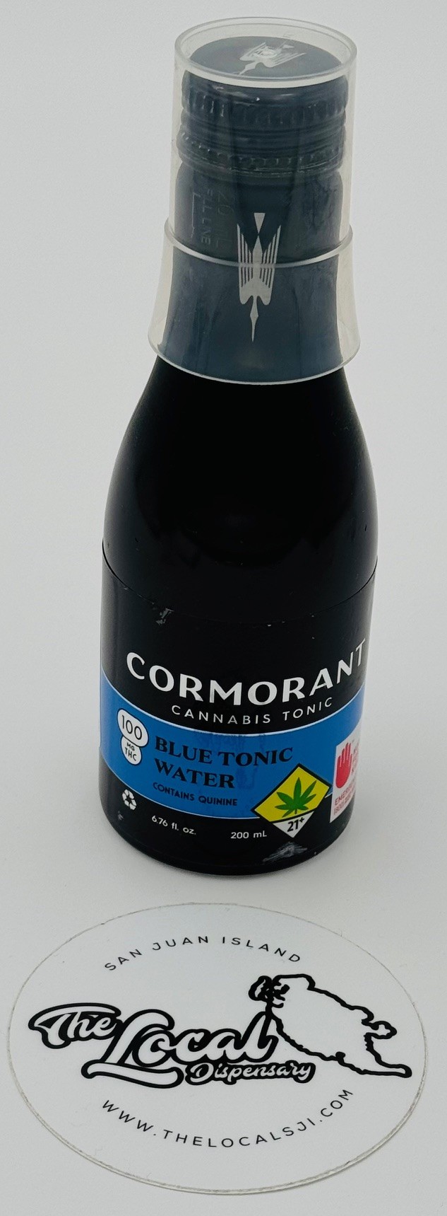 Photograph of product: Blue Tonic Water - 6.7oz