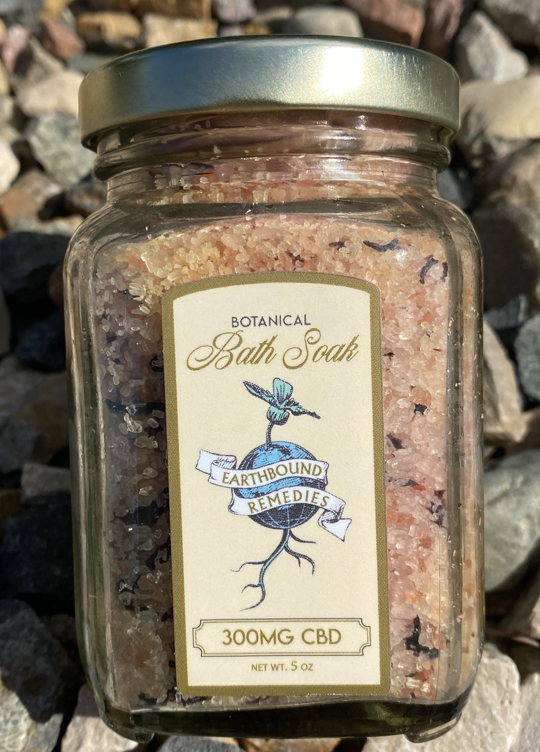 Photograph of product: EARTHBOUND REMEDIES 300MG BATH SOAK