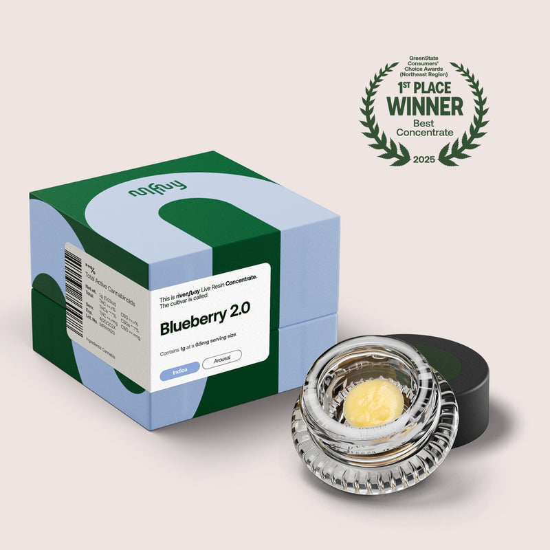 Photograph of product: MFNY I Live Resin Badder I Blueberry 2.0 Live Resin