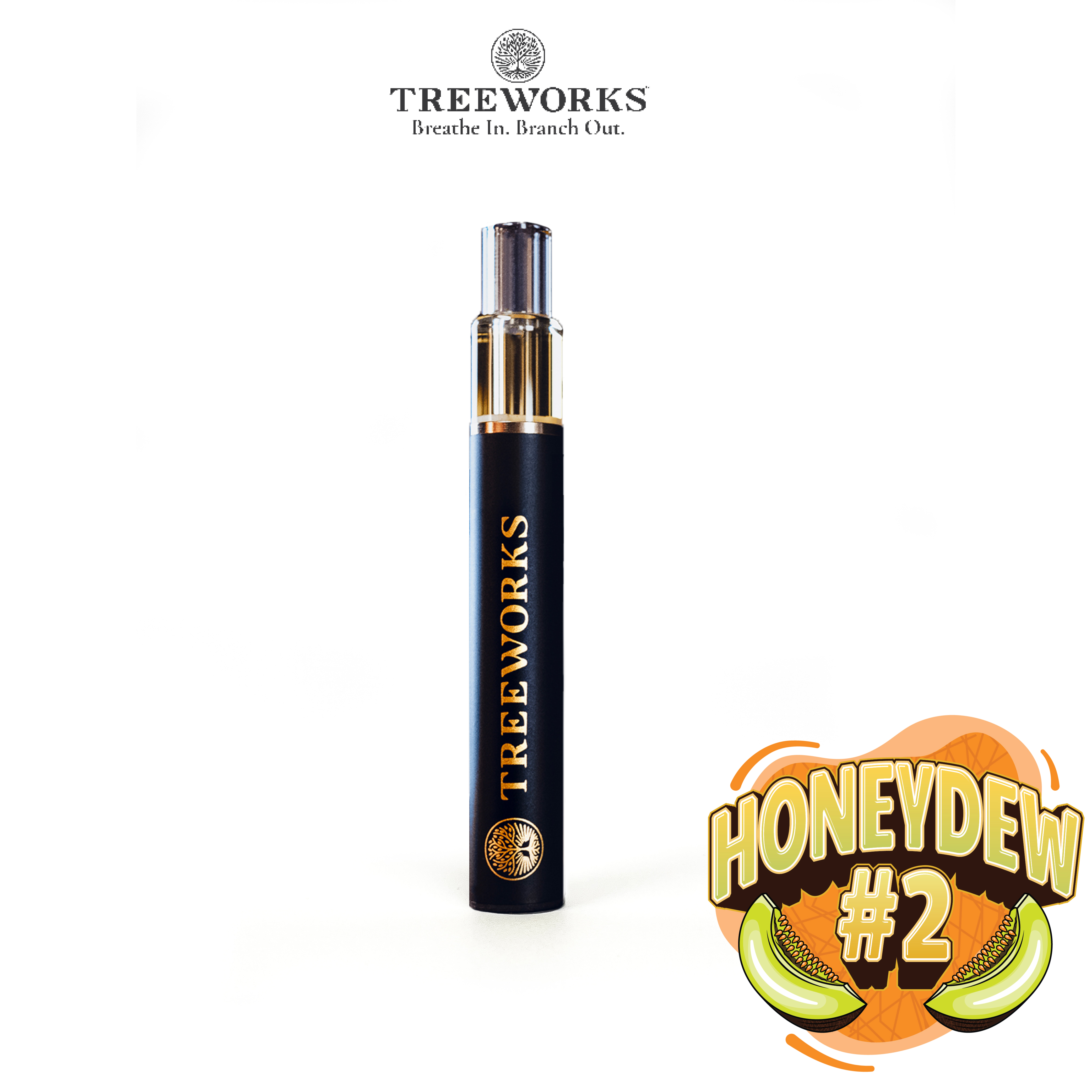 Photograph of product: Treeworks - Honeydew #2 - Live Rosin Wand - 0.5g