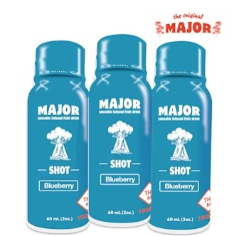 Photograph of product: Love's Oven | Major Shot | Blueberry (H) 100mg