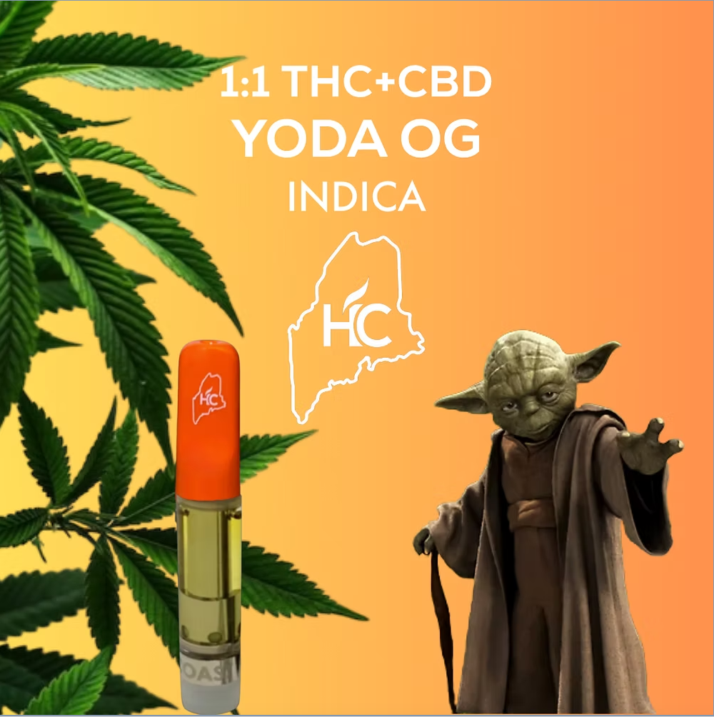 Photograph of product: 1:1 CBD/TH-oui Yoga Cart (High Coast)