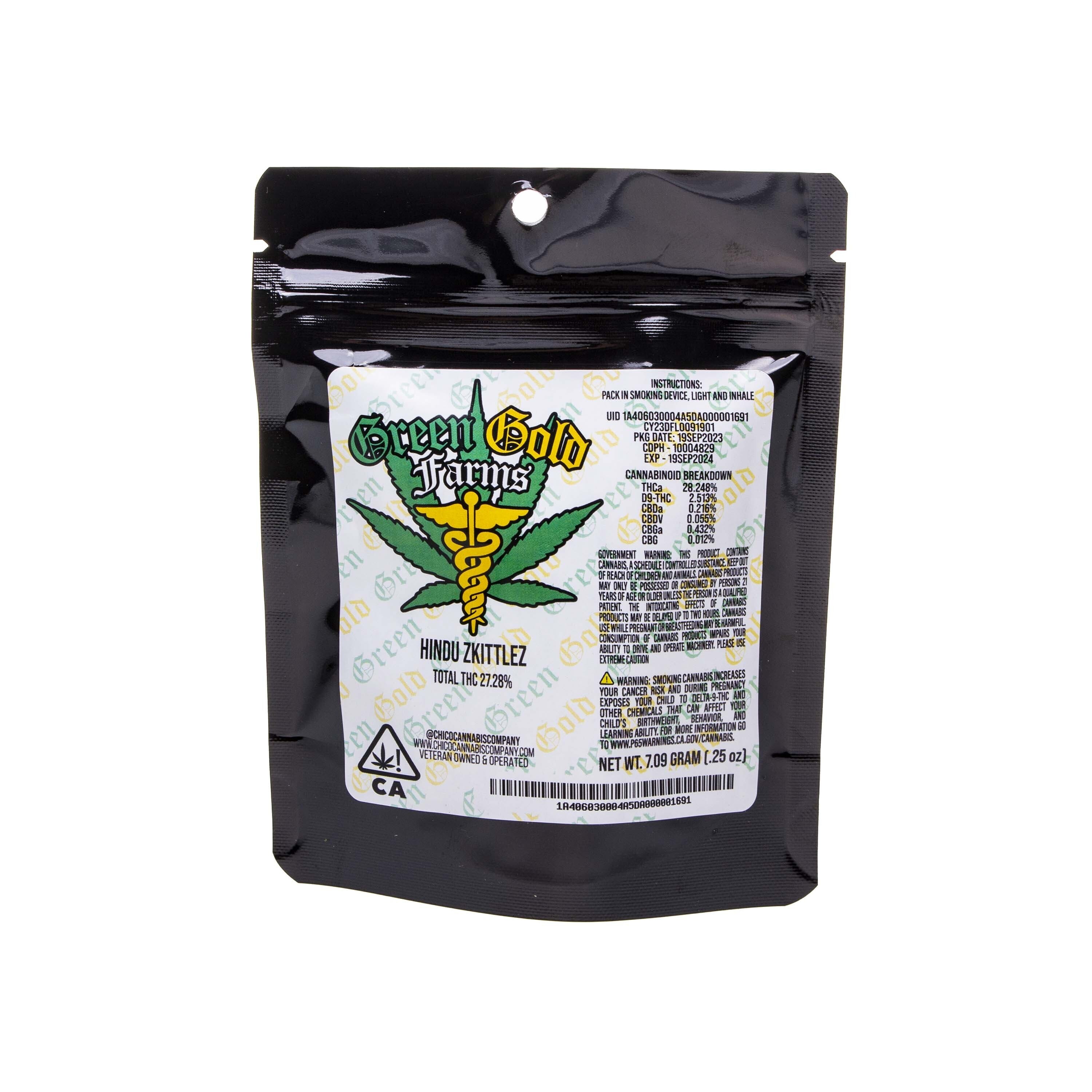 Photograph of product: Green Gold Farms | Hindu Zkittles (7g)