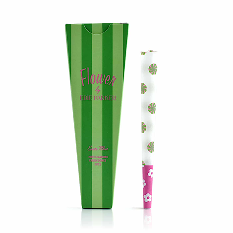 Photograph of product: Edie Parker | Crush Cones | Excite Mint