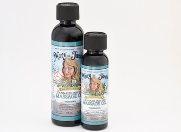 Photograph of product: Mary Jane's Medicinals 4oz Massage Oil