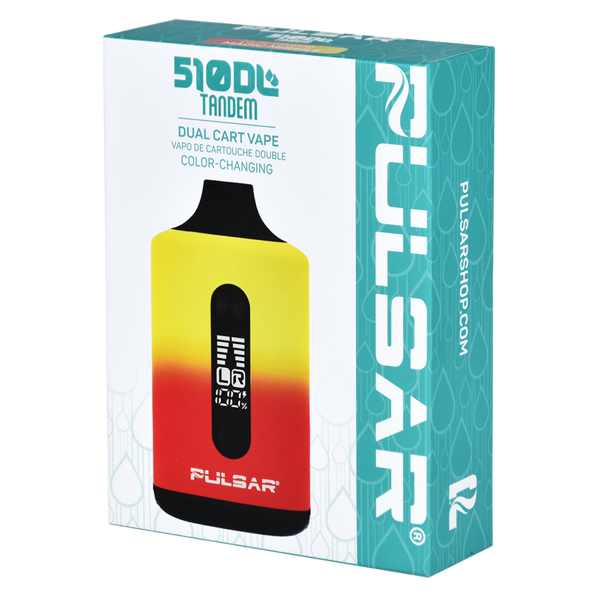 Photograph of product: 510 DL Tandem Dual Cart Vaporizer | Magic Missle