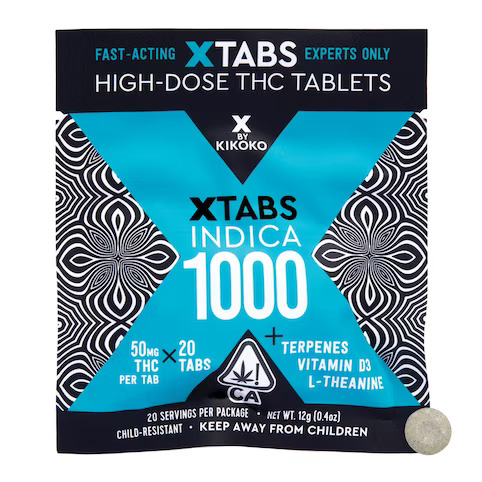 Photograph of product: Kikoko - Tablets - X Tabs - I - Sublingual - 20ct