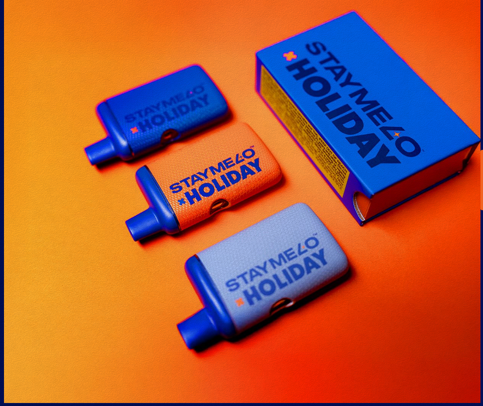 Photograph of product: Melo/Holiday - AIO Vape - Pressure Pack - 1g