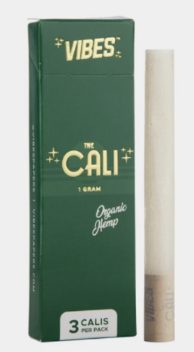 Photograph of product: Vibes Organic Hemp Cali Cones 1g