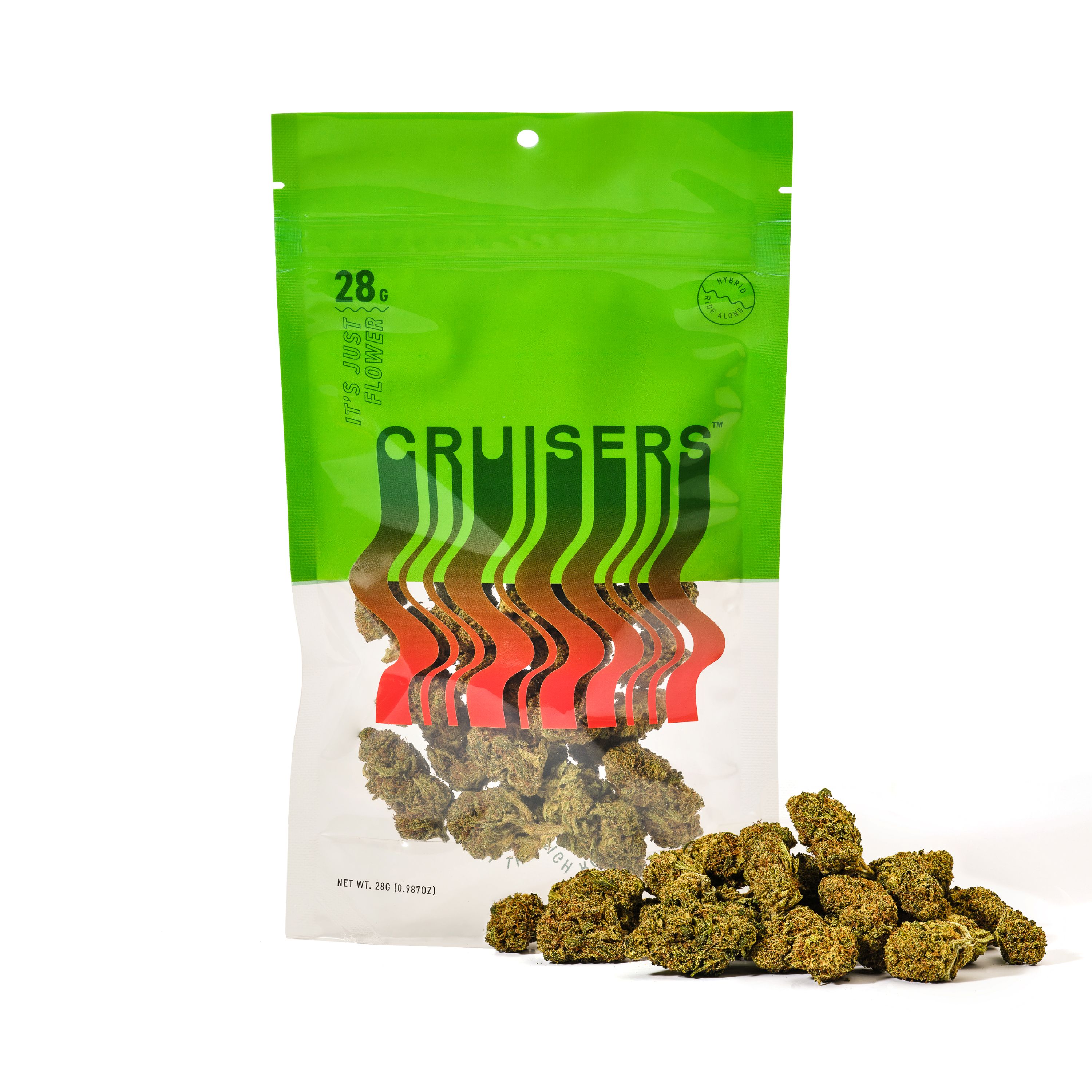 Photograph of product: CRUISERS FLOWER - KUSH CRASHER 28G