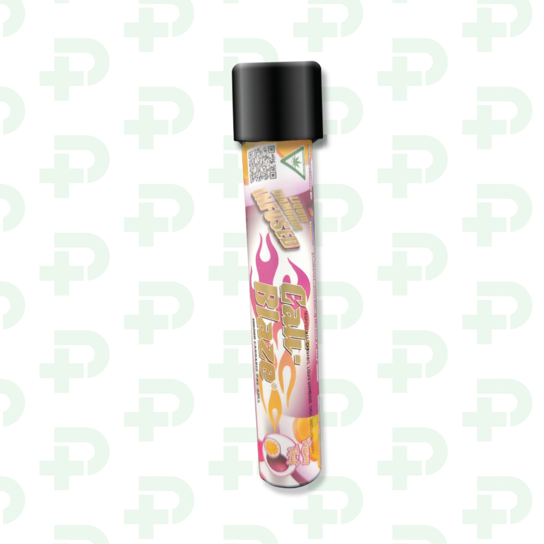 Photograph of product: Cali Blaze Infused Preroll - Passion Fruit