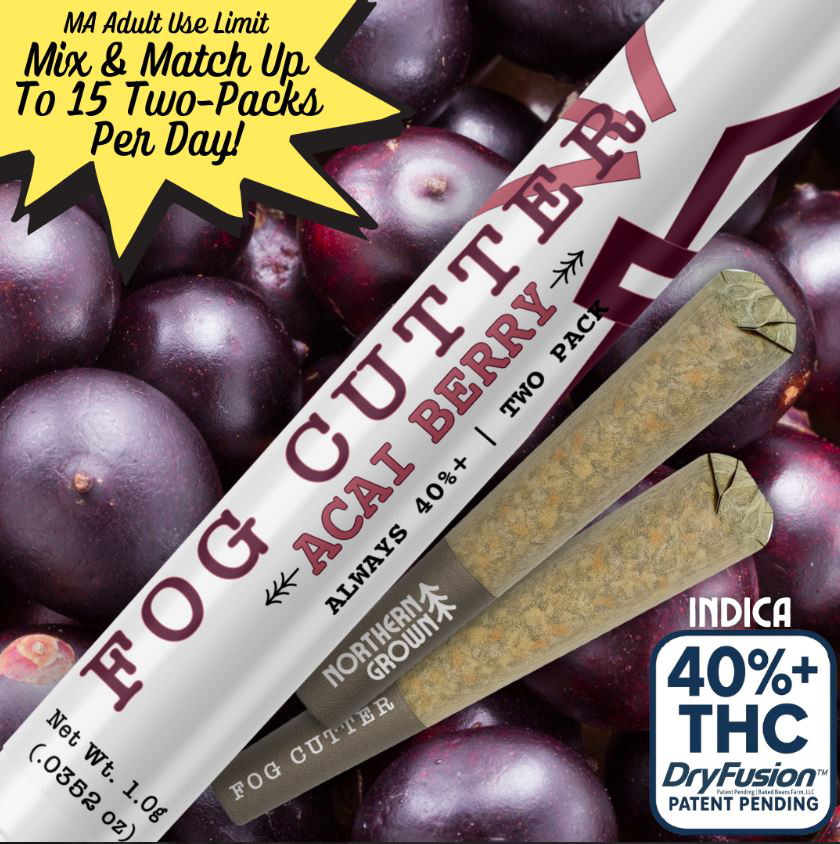 Photograph of product: Acai Berry Infused Pre-rolls 0.5g | 2pk