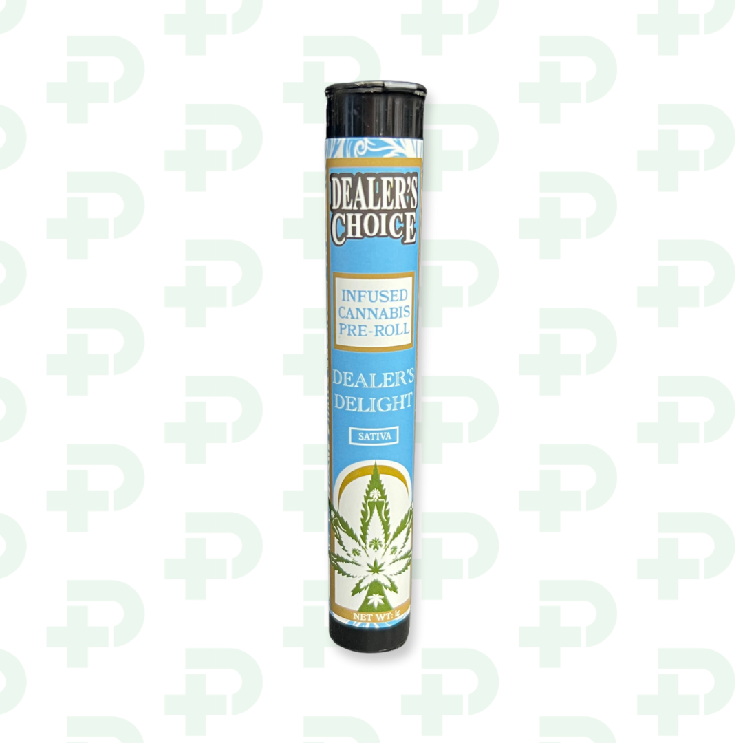 Photograph of product: Dealers Choice Infused Preroll - Dealers Delights