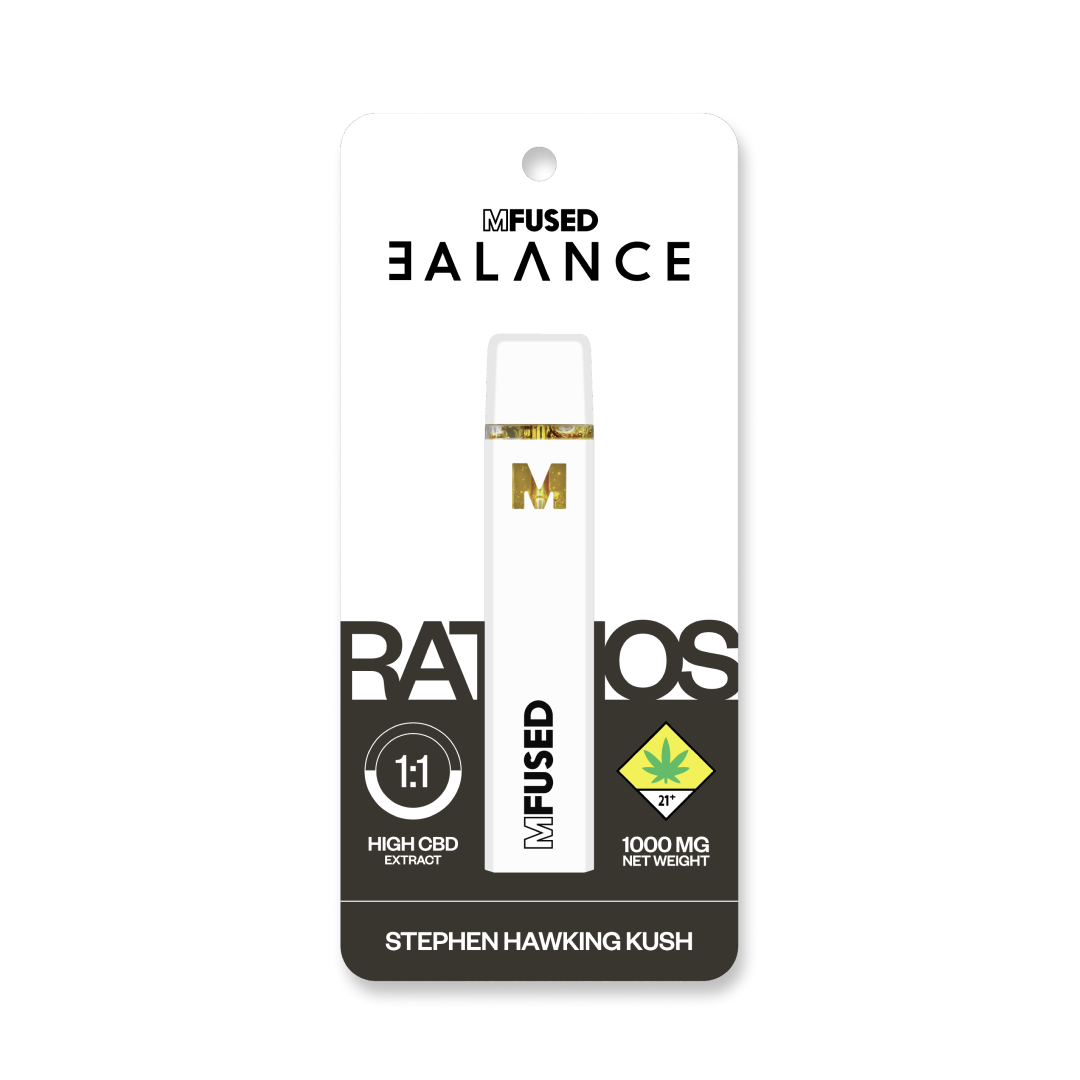 Photograph of product: BALANCE RATIOS - Stephen Hawking Kush (1:1)