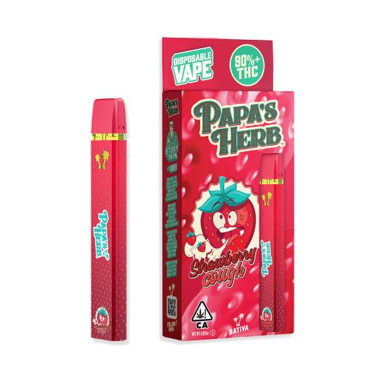 Photograph of product: STRAWBERRY COUGH AIO