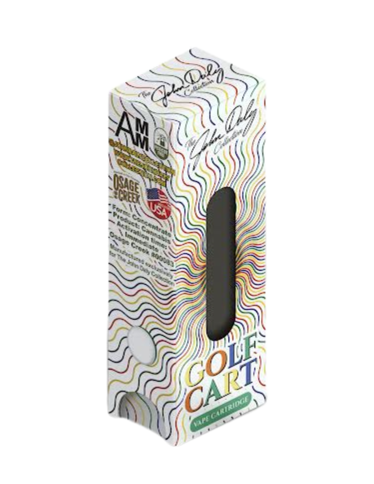Photograph of product: Cart - John Daly Swing Coach - Shooter McGanja (Distillate) - Osage