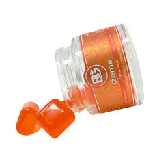 Photograph of product: Bedford Grow Gummies Citrus Twist (H) 100mg