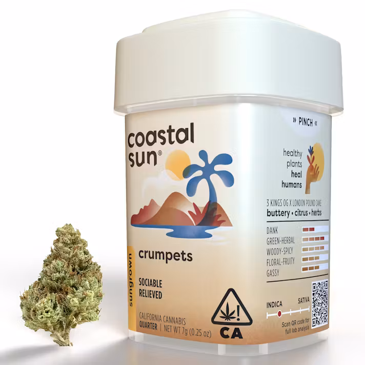 Photograph of product: Coastal Sun | Crumpets - 7g