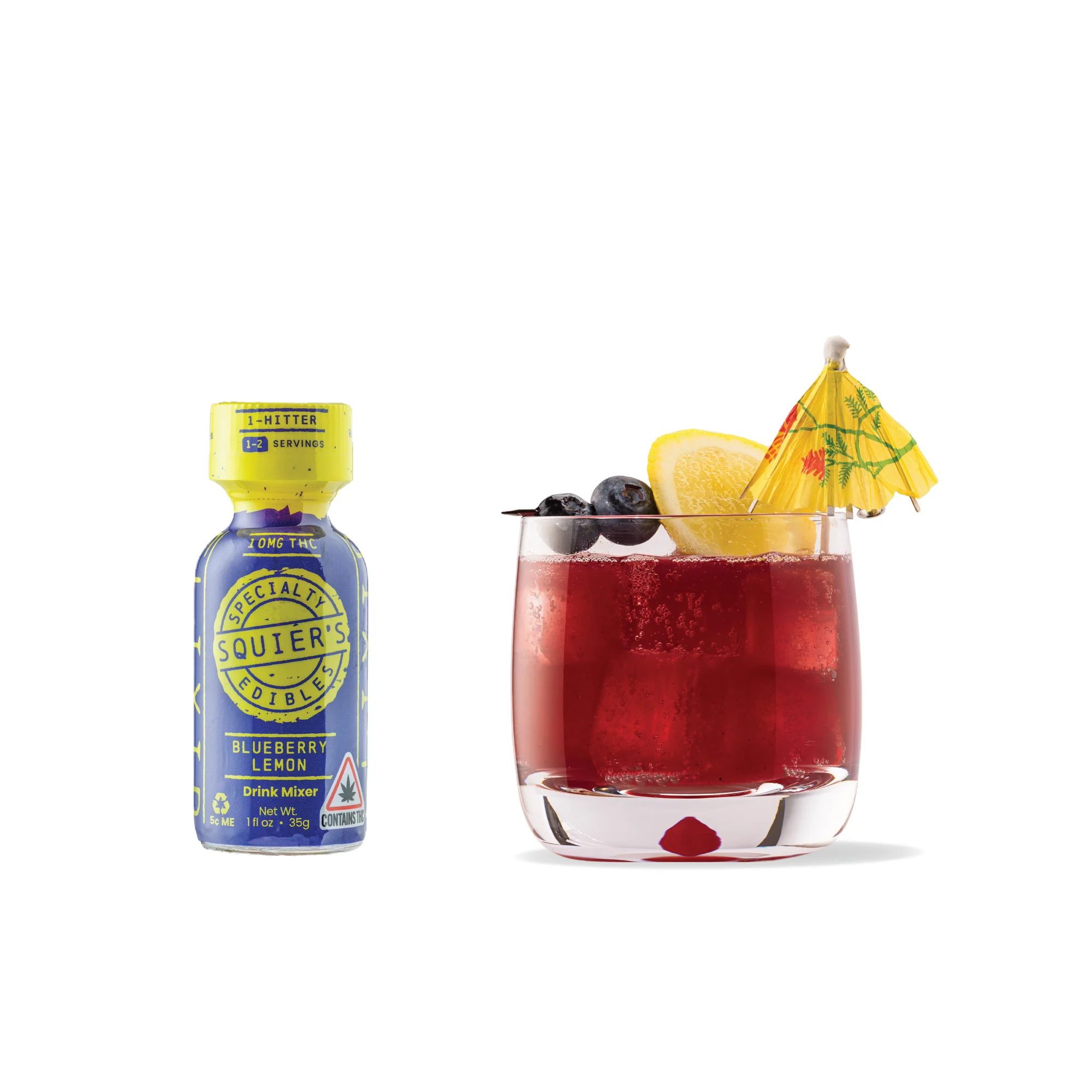 Photograph of product: au chocolat Rosin Elixir 100mg - Blueberry Lemon