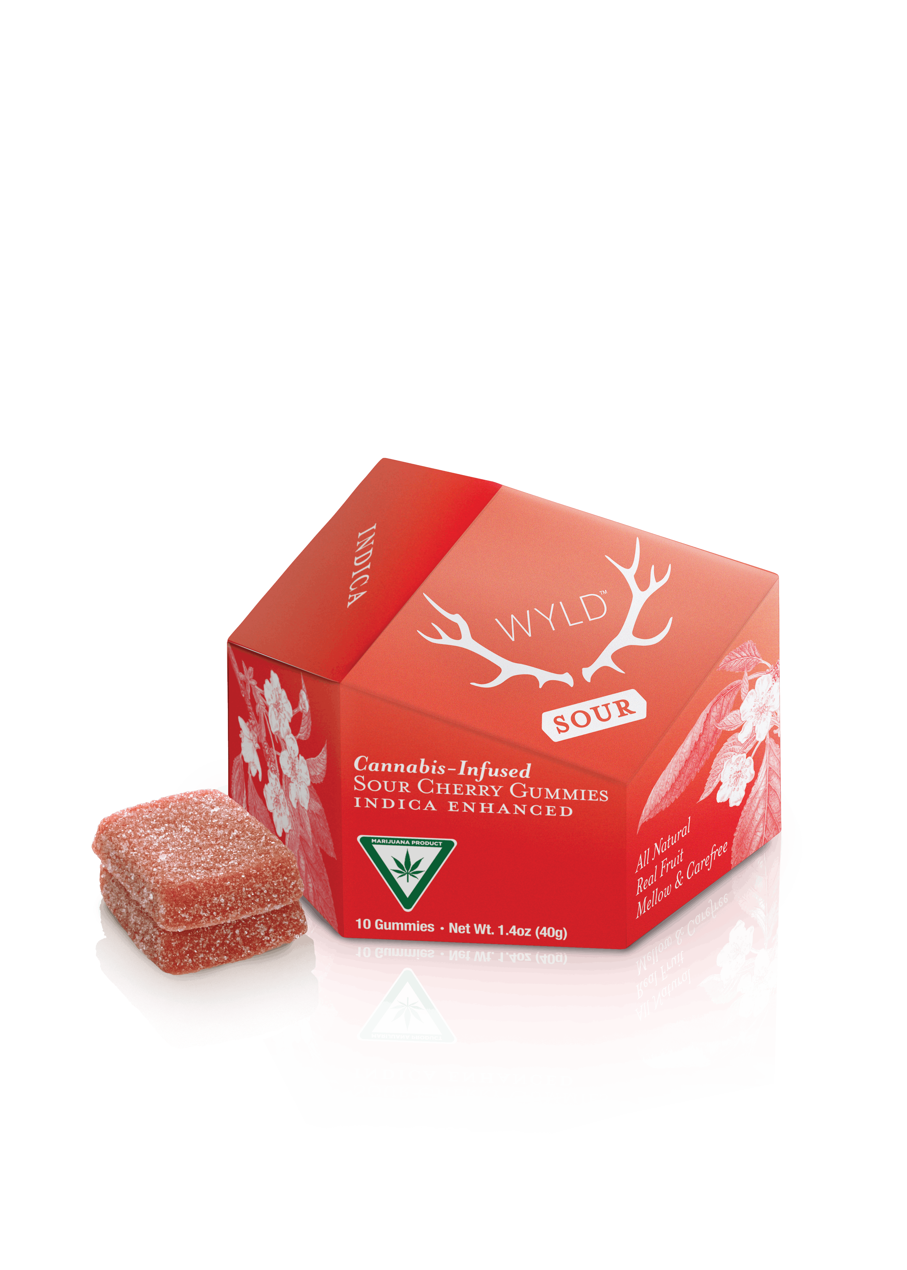 Photograph of product: Sour Cherry Oui'd Gummies
