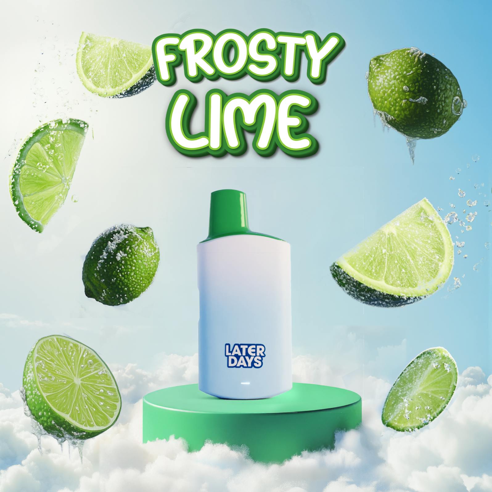 Photograph of product: FROSTY LIME | 2G | DISPOSABLE