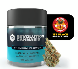 Photograph of product: Flower | Revolution | Blueberry Clementine - 3.5g