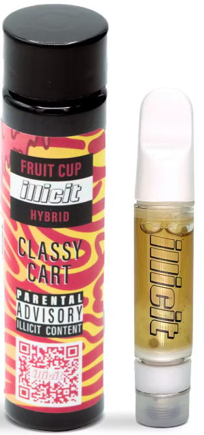 Photograph of product: Illicit Fruit Cup (H) Cartridge 1g