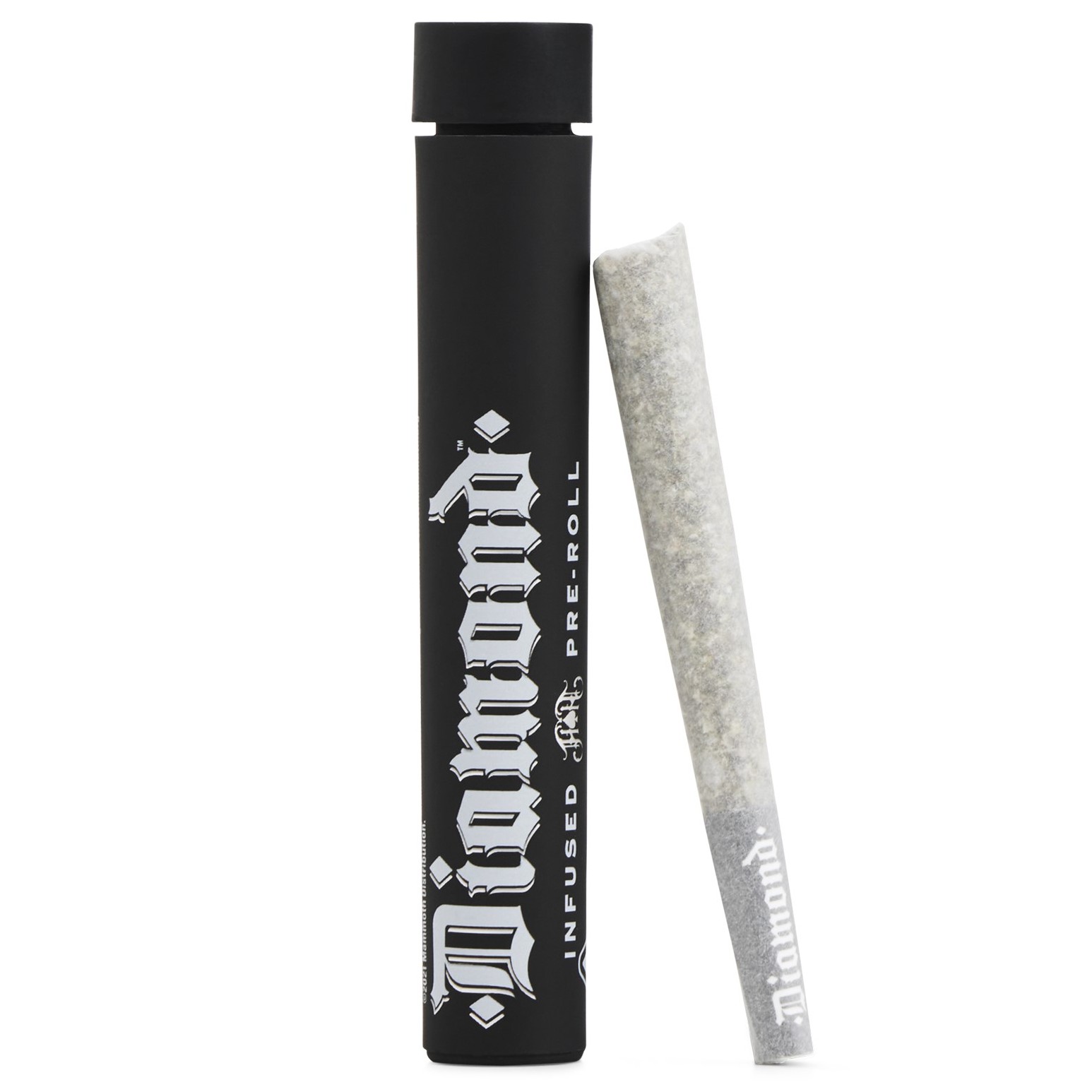 Photograph of product: ORANGE PUSH POP 1G DIAMOND INFUSED PREROLL