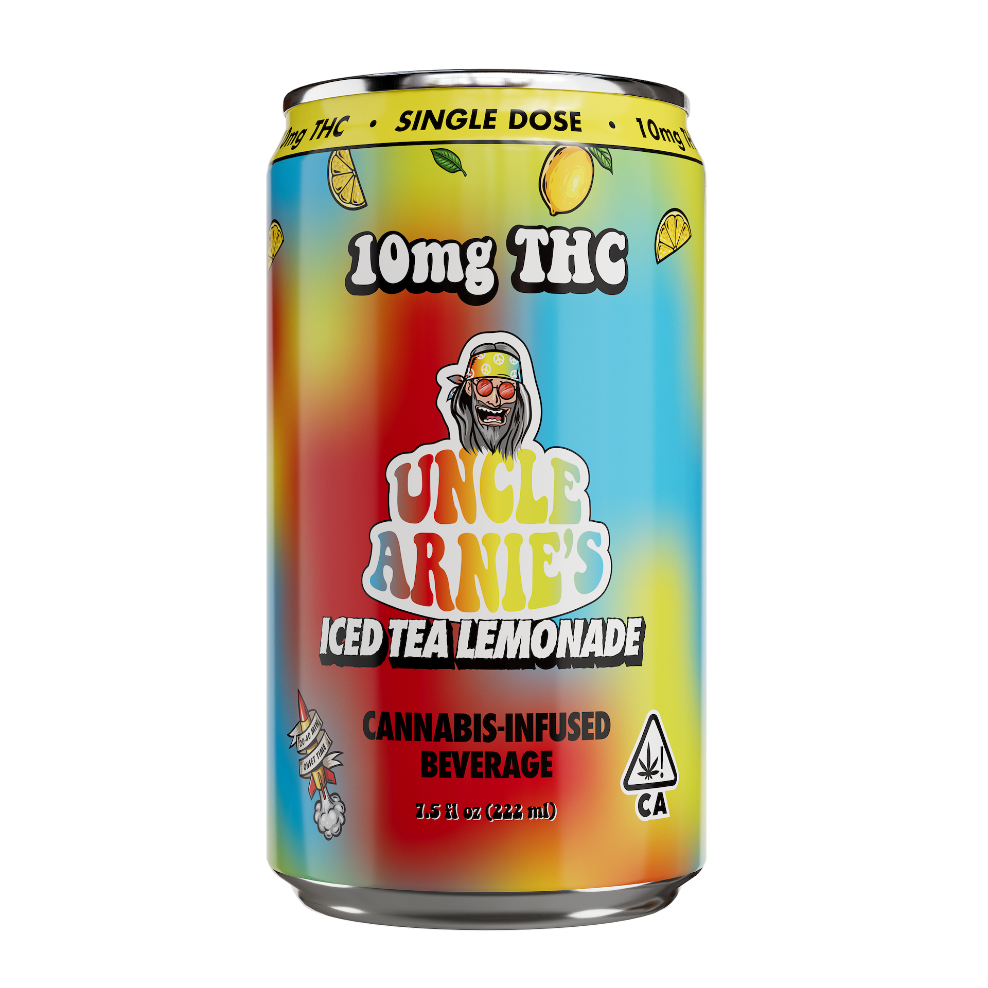 Photograph of product: Iced Tea Lemonade - 10mg 7.5oz Can | Uncle Arnie's