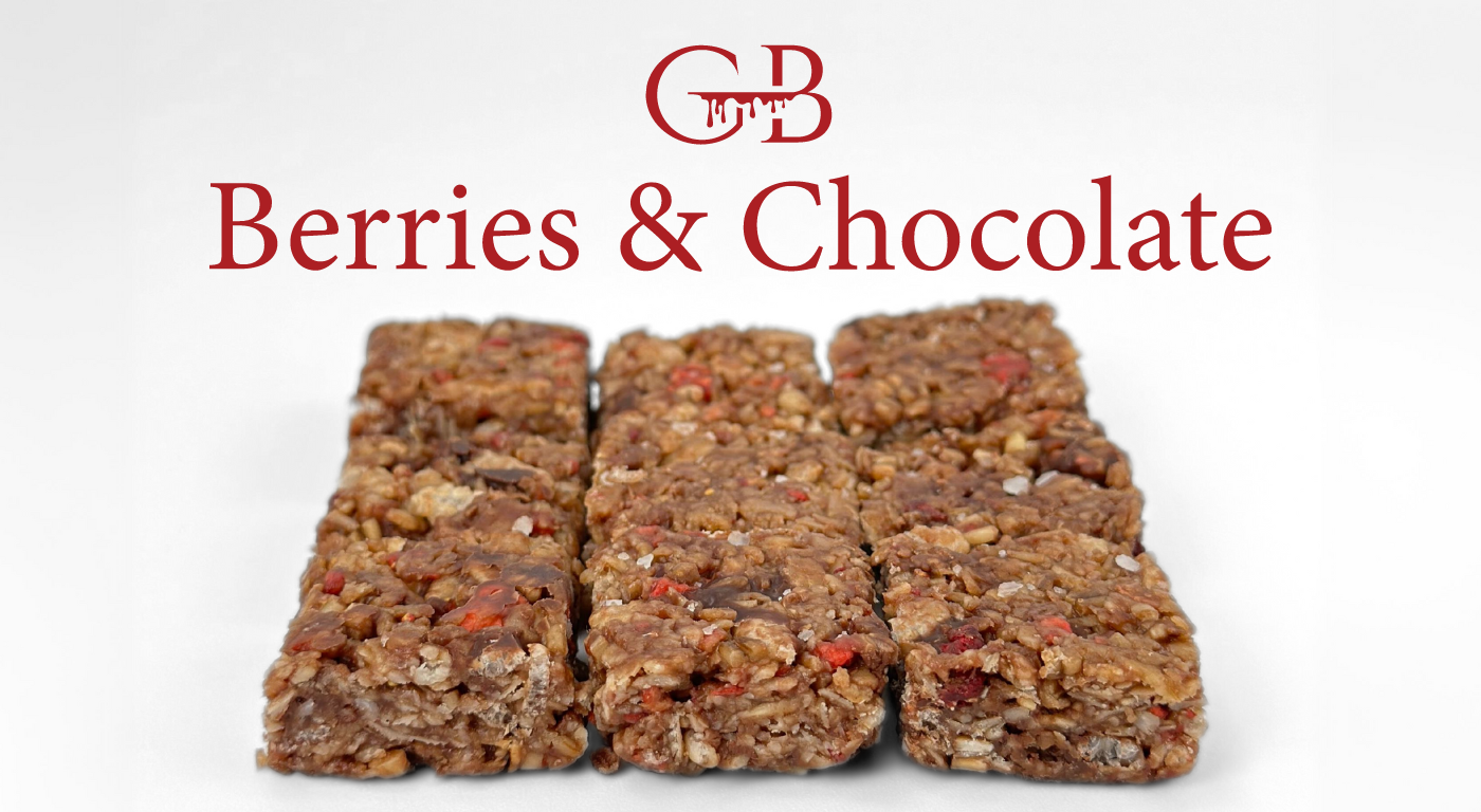 Photograph of product: 100mg Greenola Bites | Berries & Chocolate