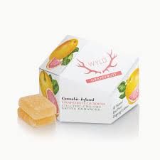 Photograph of product: (55431) Wyld 1:1: Grapefruit Gummies 100mg